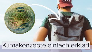 CO2 Fußabdruck ökologischer Fußabdruck und ökologischer Rucksack  was ist der Unterschied [upl. by Laro459]