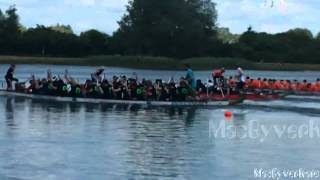 Drachenboot  7Wassersportspiele 2012  Vorlauf FirmenCup [upl. by Attenrev]