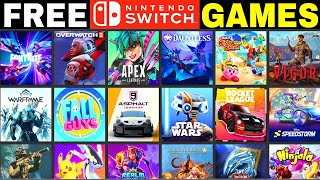 Top 30 Best FREE Games for Nintendo Switch 2024  Best Free To Play Nintendo Switch Games [upl. by Lynn600]