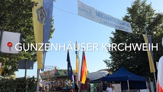 4K  Gunzenhäuser Kirchweih 🇩🇪  Kerwa in Gunzenhausen  07092024 [upl. by Ennaylloh]