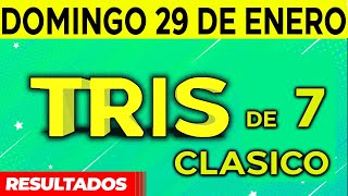 Sorteo Tris de las Siete y Tris Clásico del Domingo 29 de Enero del 2023 😱🤑💰💵 [upl. by Elleb894]