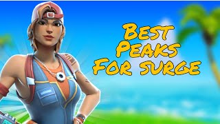 Best Surge Peaks In Fortnite Chapter 6 [upl. by Eloc]