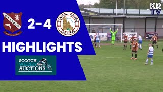 HIGHLIGHTS Maybole 24 Kilwinning Rangers [upl. by Drannek507]