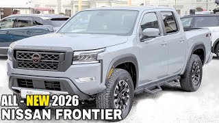 2026 NISSAN FRONTIER  All New Update  EngineSpecsPerformance [upl. by Candi]