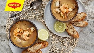 Bouillabaisse  MAGGI Recipes  شوربة ثمار البحر  وصفات ماجي [upl. by Barry545]