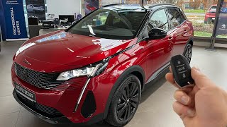 New 2021 Peugeot 3008 Gt 181ps facelift interiorexterior review [upl. by Nykal486]