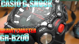 カシオ CASIO GSHOCK GRB2001AJF GRAVITYMASTER Review [upl. by Kele]