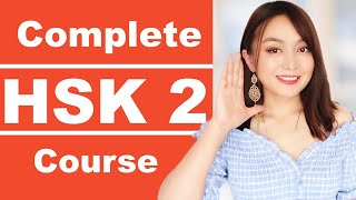 Chinese HSK2 complete course 150 HSK 2 wordsuseful sentencesgrammar explanationlistening [upl. by Mitch792]