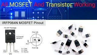 All MOSFET And Transistor Working [upl. by Tremml906]