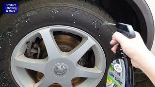 Turtle Wax Wetn Black Tire Shine demo [upl. by Egiap358]