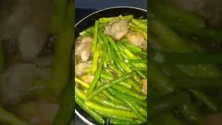 Adobong sitaw with pork shortsvideo viral youtube trending [upl. by Deb]