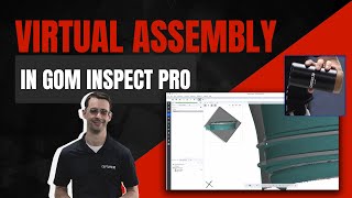 Virtual Assembly for Quality Control 3D Scanning Photogrammetry and Analysis in GOM Inspect Pro [upl. by Kynan]