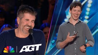 LOL Some of the BEST comedians EVER  AGT 2023 [upl. by Esialb]