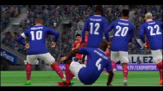 Frankrijk vs Spanje [upl. by Eidarb209]