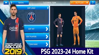 Paris SaintGermain PSG 202324 Home Kit  DLS 19 [upl. by Annai]