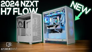 NEW 2024 NZXT H7 Flow Case Review and PC BUILD [upl. by Ron]