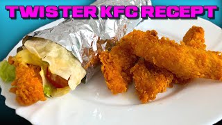 Recept na Twister z KFC Chutná lépe než originál [upl. by Prentice]