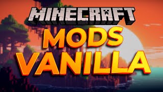 TOP 30 MELHORES MODS VANILLA PARA O MINECRAFT [upl. by Mashe]