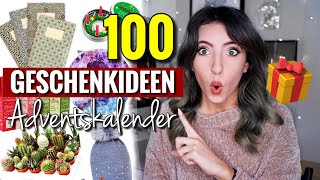 100 Adventskalender Geschenkideen für Weihnachten  DIY Adentskalender befüllen [upl. by Eitisahc]