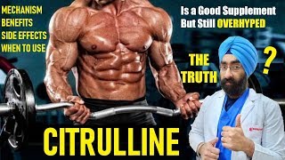 How CITRULLINE MALATE Works When to use Dosage Benefits amp Side effects  DrEducation [upl. by Enitsirc]