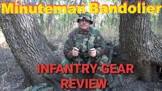 INFANTRY GEAR REVIEW CITADEL DEFENSE  The Minuteman Bandolier [upl. by Sherl]