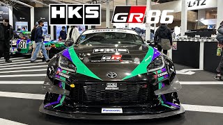 Toyota GR86 HKS Racing Performer —— Getting Evolved to record Best Lap Time on Tsukuba Circuit [upl. by Nwahser]