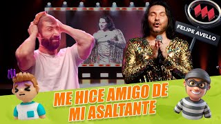 ¡Me hice amigo de mi ASALTANTE  Felipe Avello en Teatro Nescafé de las Artes [upl. by Siramad]