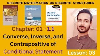 Lesson 03 Converse Inverse and Contrapositive of a Conditional Statement [upl. by Nahtanoj793]