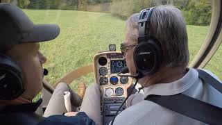 CFI Dries und Heli Opa unterwegs mit Guimbal Cabri G2 HBZOM Schnupperflug mit wwwhelitransde😊 [upl. by Atiloj91]