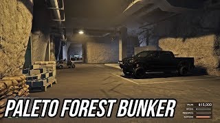 GTA 5 Online  Paleto Forest Bunker Tour Gunrunning DLC [upl. by Lrac]