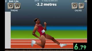 QWOP Negative Speedrun Old WR [upl. by Amato]