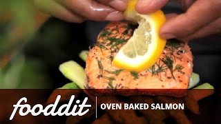 Oven Baked Salmon [upl. by Eyr895]