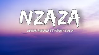 junior rumaga nzaza ft kenny sol lyrics video [upl. by Sivatnod10]