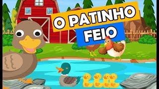 O Patinho Feio Historia Completa Animada  Patinho feio em português [upl. by Neom724]