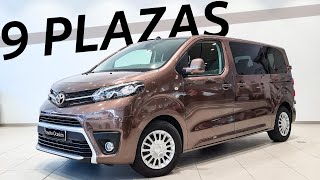 La furgoneta 9 PLAZAS que estás buscando 👈👨‍👩‍👧‍👦👷 Proace Verso en Toyota Ourense [upl. by Atsuj]