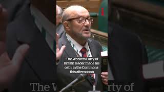 George Galloway sworn in as MP [upl. by Farrington]