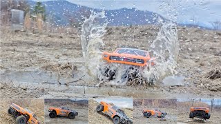 110 Scale ARRMA Senton 3S 4x4 BLX Track OffRoad Bashing mudding amp Speed Run  Ultimate RC Thrills [upl. by Erund]