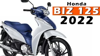 NOVA BIZ 125 2022  TODOS OS DETALHES DO QUE MUDOU [upl. by Shorter]