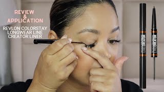 2023 Revlon colorstay line creator Review and Application [upl. by Lefton]