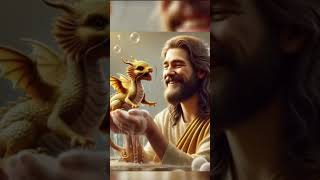 God vs Devil jesuschrist christianmotivation biblejesus shortsfeed [upl. by Drwde]