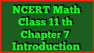 Introduction Chapter 7 Permutations and Combinations Class 11 NCERT MATHS [upl. by Katzman721]