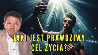 Eckhart Tolle o prawdziwym celu życia poza poszukiwaniem szczęścia [upl. by Lorianna578]