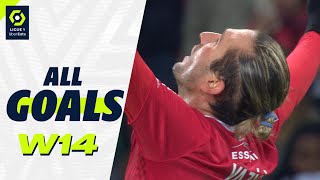 Goals compilation  Week 14  Ligue 1 Uber Eats  20232024 [upl. by Winnick]