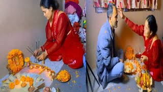 Laxmi Puja  laxmi puja kasari garne  Nepali Culture  nepali comedy [upl. by Phelan]