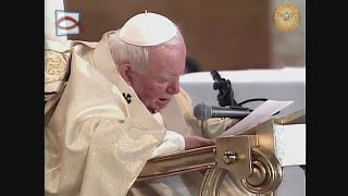 Homilía del Papa Juan Pablo II durante la Misa de Canonización de san Juan Diego 31072002 [upl. by Hillhouse]