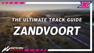 How to be fast at Zandvoort on Assetto Corsa Competizione  Track Guide [upl. by Kenwee174]