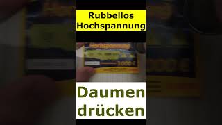 Hochspannung  Wir öffnen das Rubbellos Hochspannung und was passiert [upl. by Asil120]