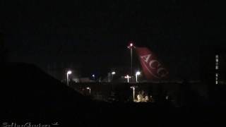 Air Cargo Germany Boeing 747 Takeoff at Berlin Schoenefeld Airport full HD [upl. by Neelyhtak]