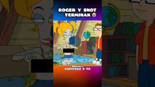 SNOT Y ROGER TERMINAN 😭😭 memes shorts americandad [upl. by Eilrebmik]