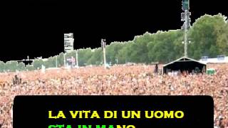 SE PERDO ANCHE TE  GIANNI MORANDI  KARAOKE [upl. by Noll]